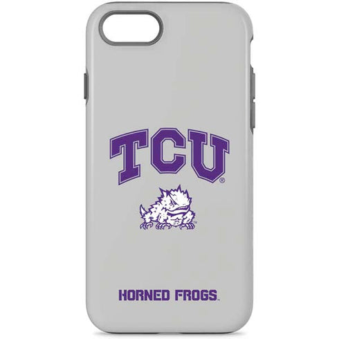 Texas Christian University Horned Frogs Logo Print iPhone Cases